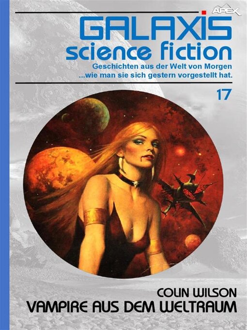 Title details for GALAXIS SCIENCE FICTION, Band 17--VAMPIRE AUS DEM WELTRAUM by Colin Wilson - Available